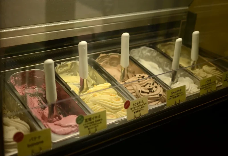 かき氷VSジェラート／／Patisseries Glaces Kisetu   （パティスリーグラス　キセツ）