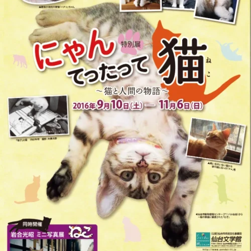 【抽選で10名様】特別展 にゃんてったって猫~猫と人間の物語~ 2016年9月10日(土)~11月6日(日) 【抽選で10名様】特別展 にゃんてったって猫~猫と人間の物語~ 2016年9月10日(土)~11月6日(日)