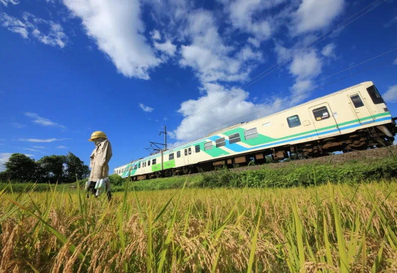 【連載4回目】　阿武隈急行　兜～梁川（ヤナガワ）駅間