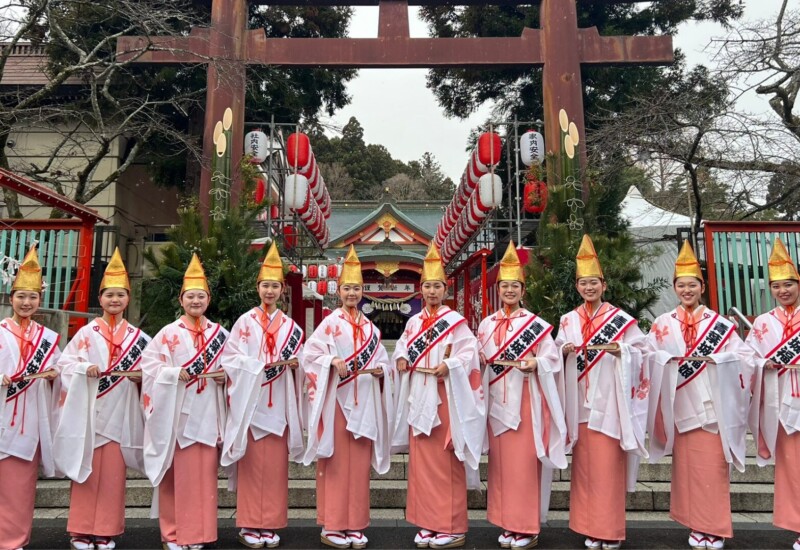 年の瀬の風物詩✨仙台福娘が届ける笑顔と福